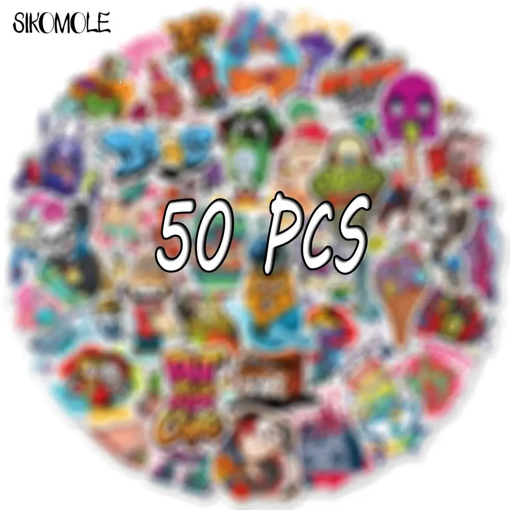 Cartoon Graffiti Stickers Waterproof Decals for Car, Skateboard, Laptop