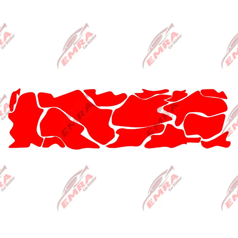 Universal Car Sticker For External Accessories Camouflage Stickers Decoration Side Kit Adjust Molding Waterproof Vinyl Decals