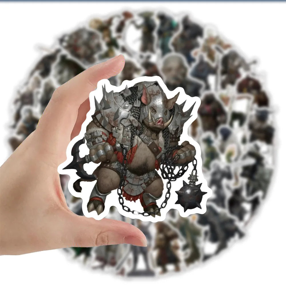 Black Myth Wukong Stickers 10/30/50PCS for Kids DIY Motorcycle Laptop Skateboard Phone