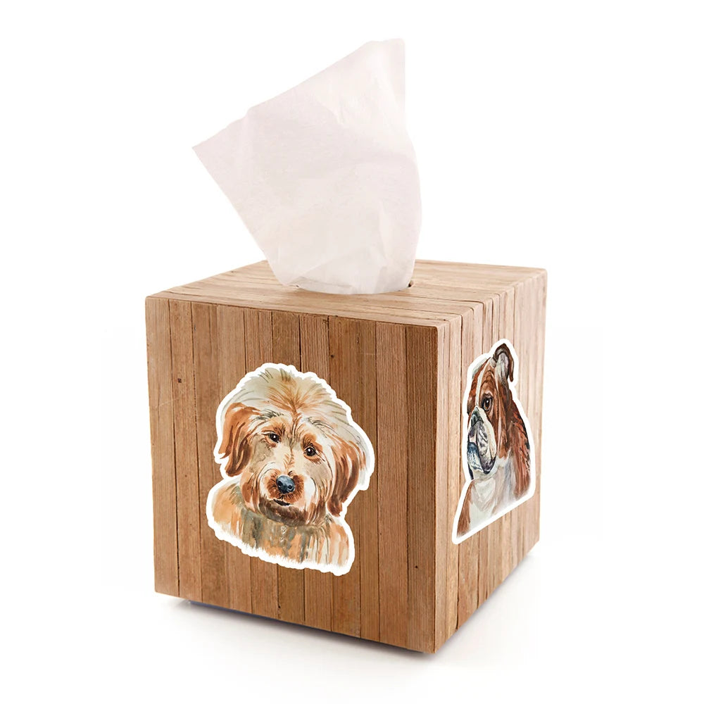 10/30/50/100pcs Cute Pet Dog Sticker Packs Random