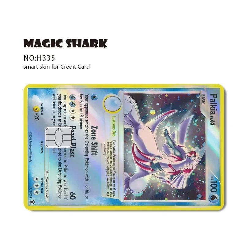 Pokemon Holographic Card Skin: Machamp, Celebi, Dragonite