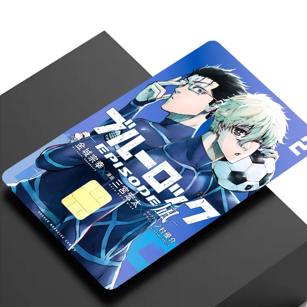 Blue Lock Isagi Yoichi Anime Card Skin Sticker