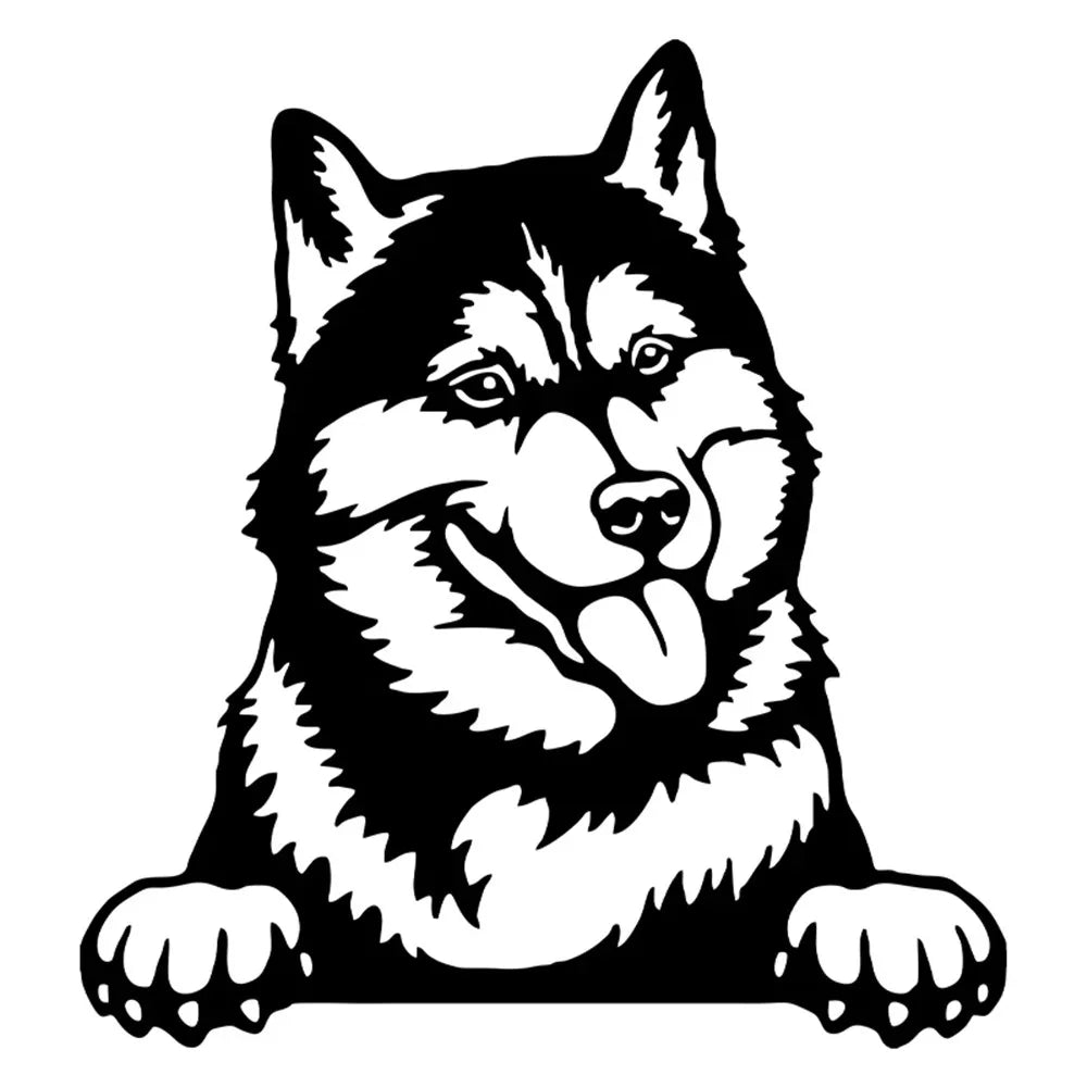 Cars Accessorie Decals Funny Dog Car Decal Dogs Pet Animals Laptop Vinyl Sticker