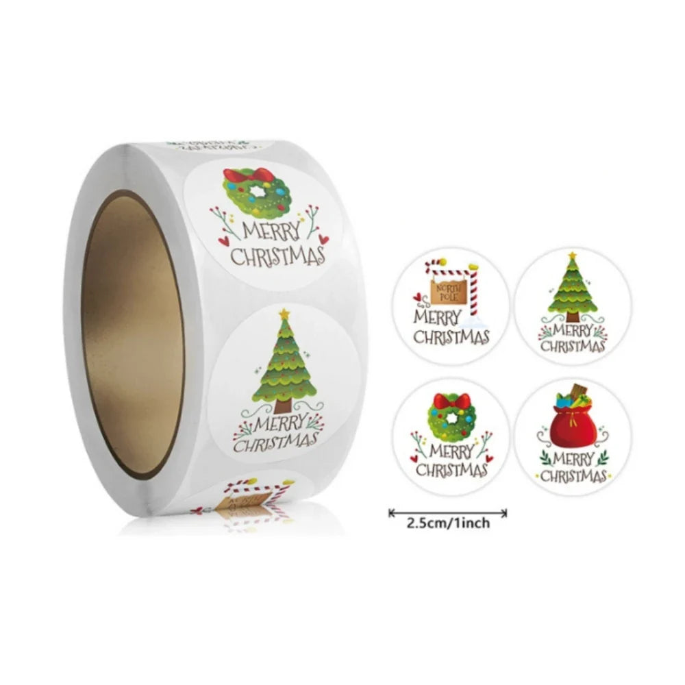 Amazon Wholesale Roll Packaging Creative Stickers Party Decoration Labels
