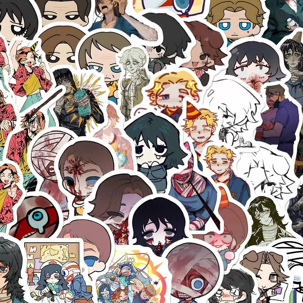 100Pcs Horror Stickers: Waterproof Decals for DIY & More
