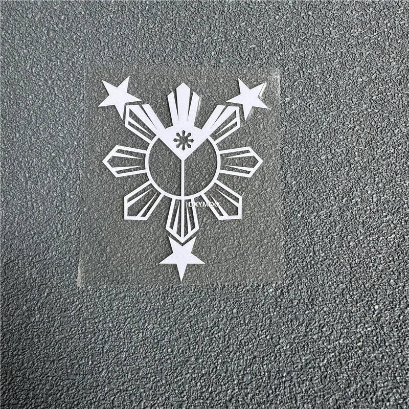 Filipino Car Stickers: Fuel Tank & Window Vinyl Decals