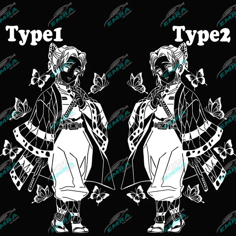 Ghost Squad Girl Anime Car Stickers Vinyl Decals
