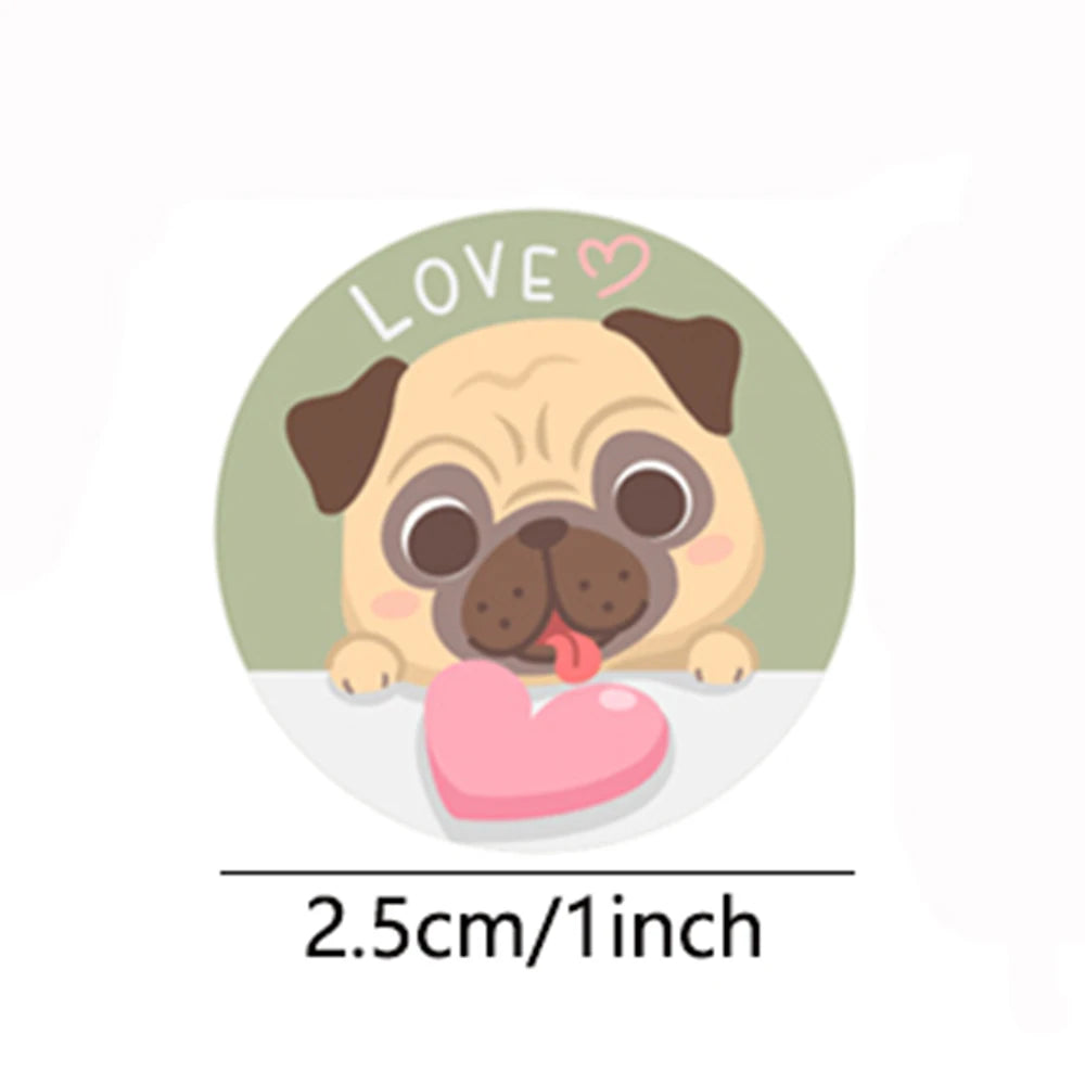 100-500pcs Lovely Animal Stickers Sealing Labels Reward Sticker For School Teacher Kids Stationery Sticker Gift Decor
