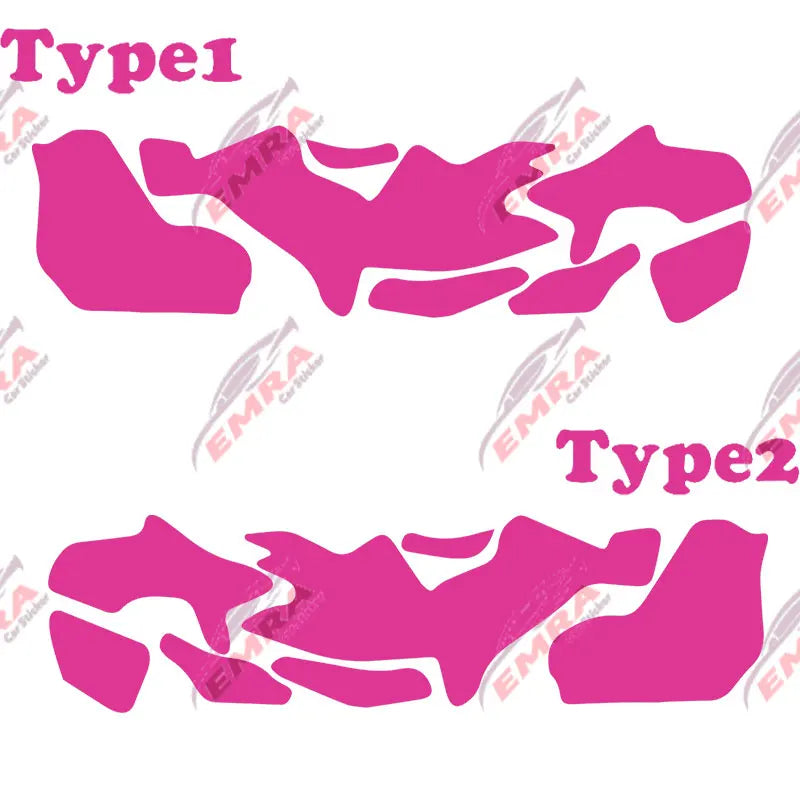 Universal Sticker For Car Camouflage Stickers External Accessories Decoration Door Racing Sports Style Die Cutting Vinyl Decals