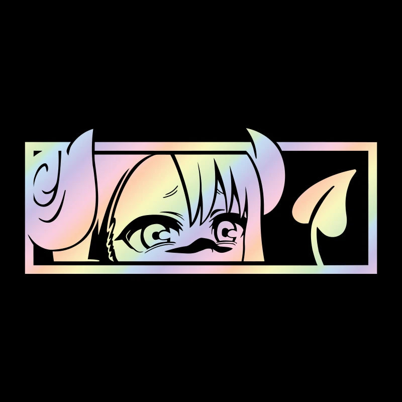 Demon Girl Anime Car Vinyl Decal Sticker