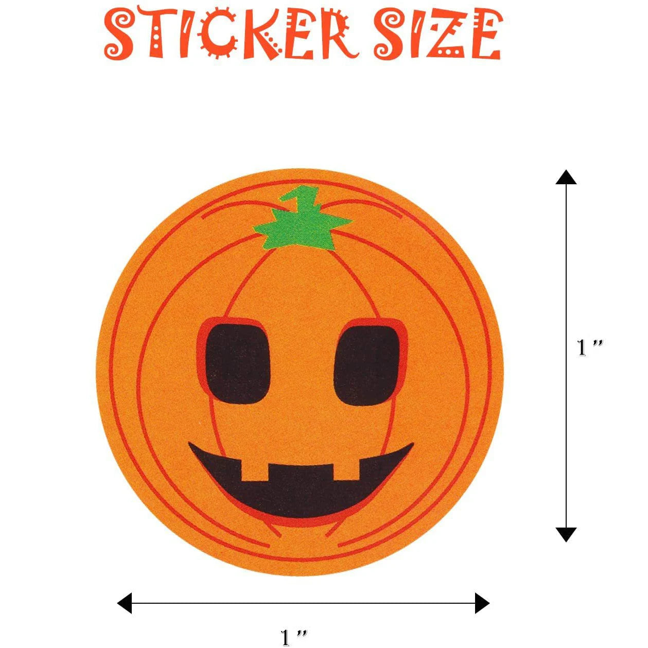 100-500pcs Halloween Skeleton Round Sticker Envelope Sealing Labels Candy Bag Sticker Halloween Decoration Decor Pumpkin