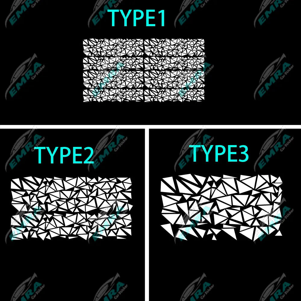 Angular Shape Sticker For Car Motorcycle Sticker Decoration Side Camouflage Kit Wrap Camo Tuning Styling Waterproof Vinyl Decals