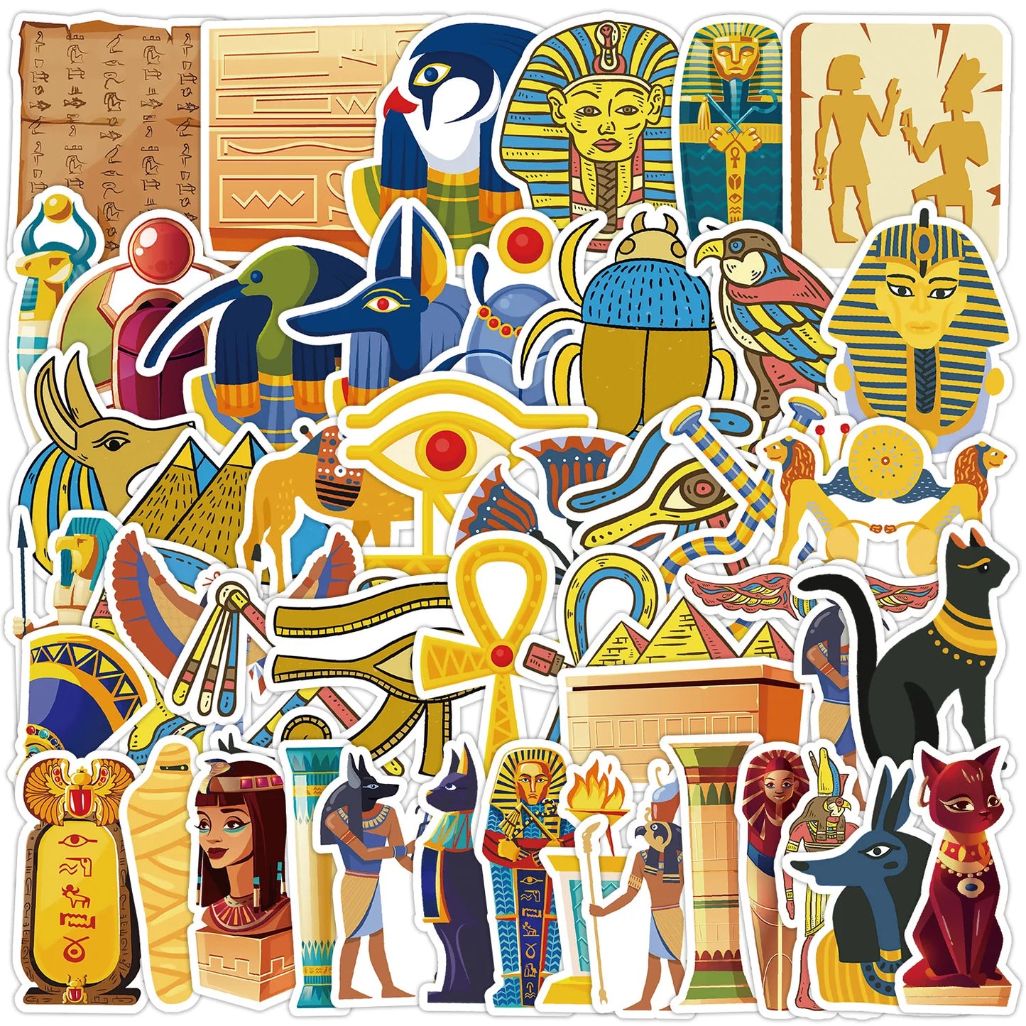 Cartoon Stickers Waterproof Decals for Bike, Phone, Laptop, Car - 10/30/50PCS