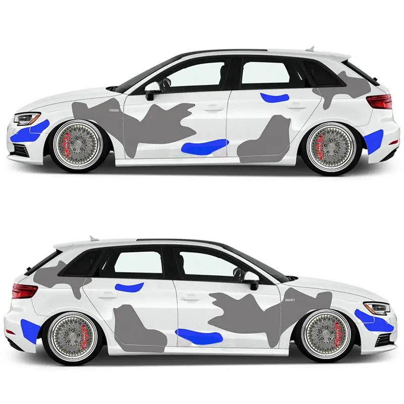 Universal Sticker For Car Camouflage Stickers External Accessories Decoration Door Racing Sports Style Die Cutting Vinyl Decals