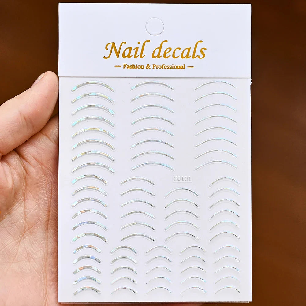 Heart Love 3D Nail Art Sticker Valentine's Day DIY