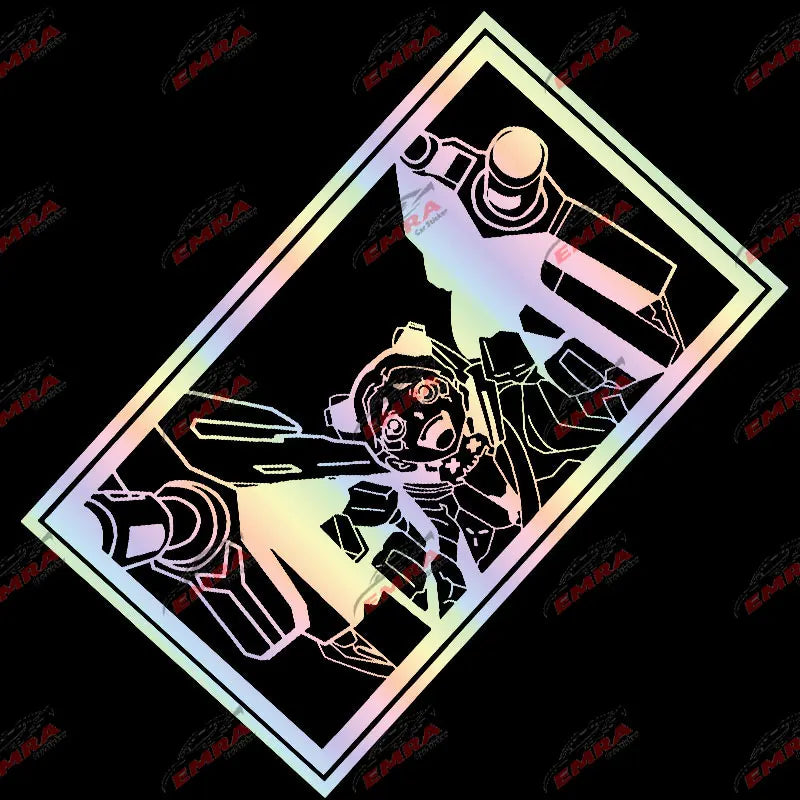 Anime Girl Car Sticker Vinyl Decal Laptop Auto Decor