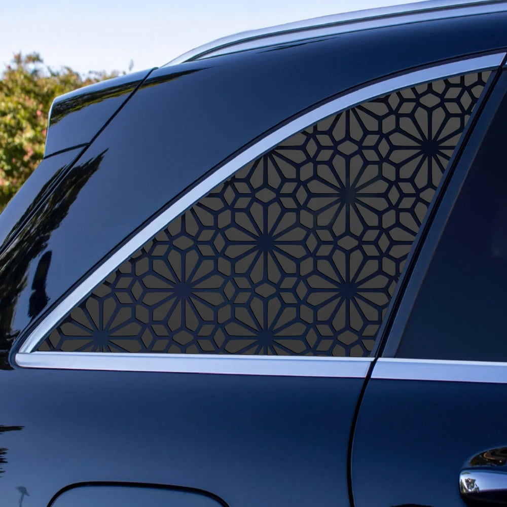 Waterproof Floral Car Window Decal Sticker