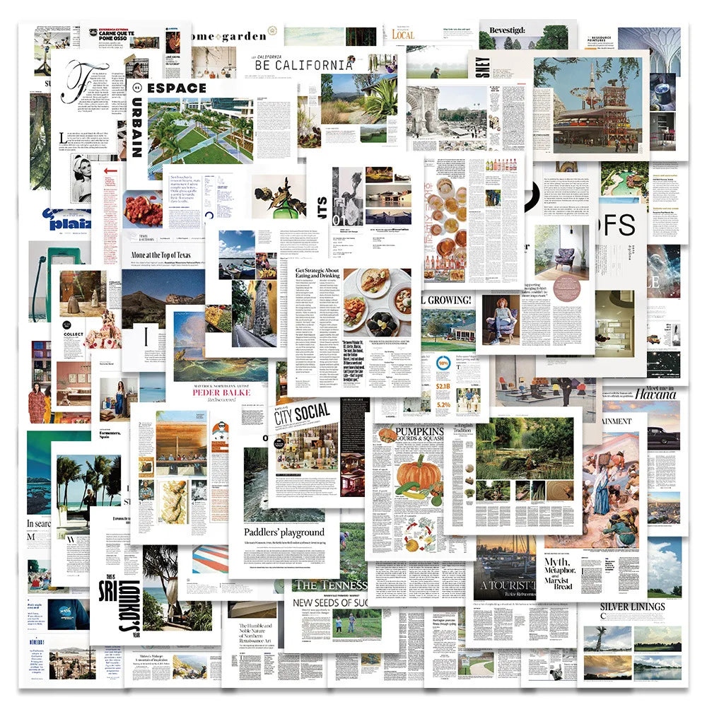 10/30/52pcs Graffiti Art Stickers Decals for Laptop, Suitcase, Phone, Car, Scrapbook