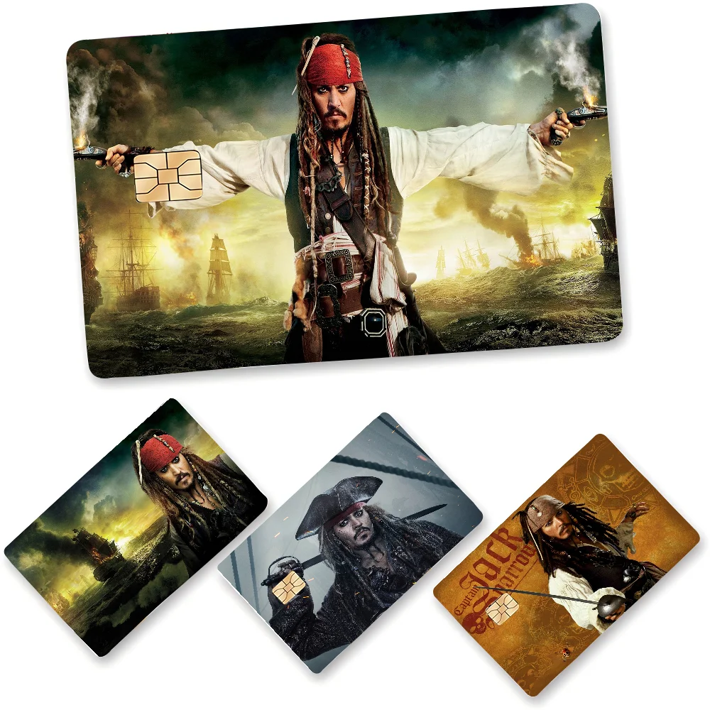 Jack Sparrow Credit Card Skin Sticker Tape