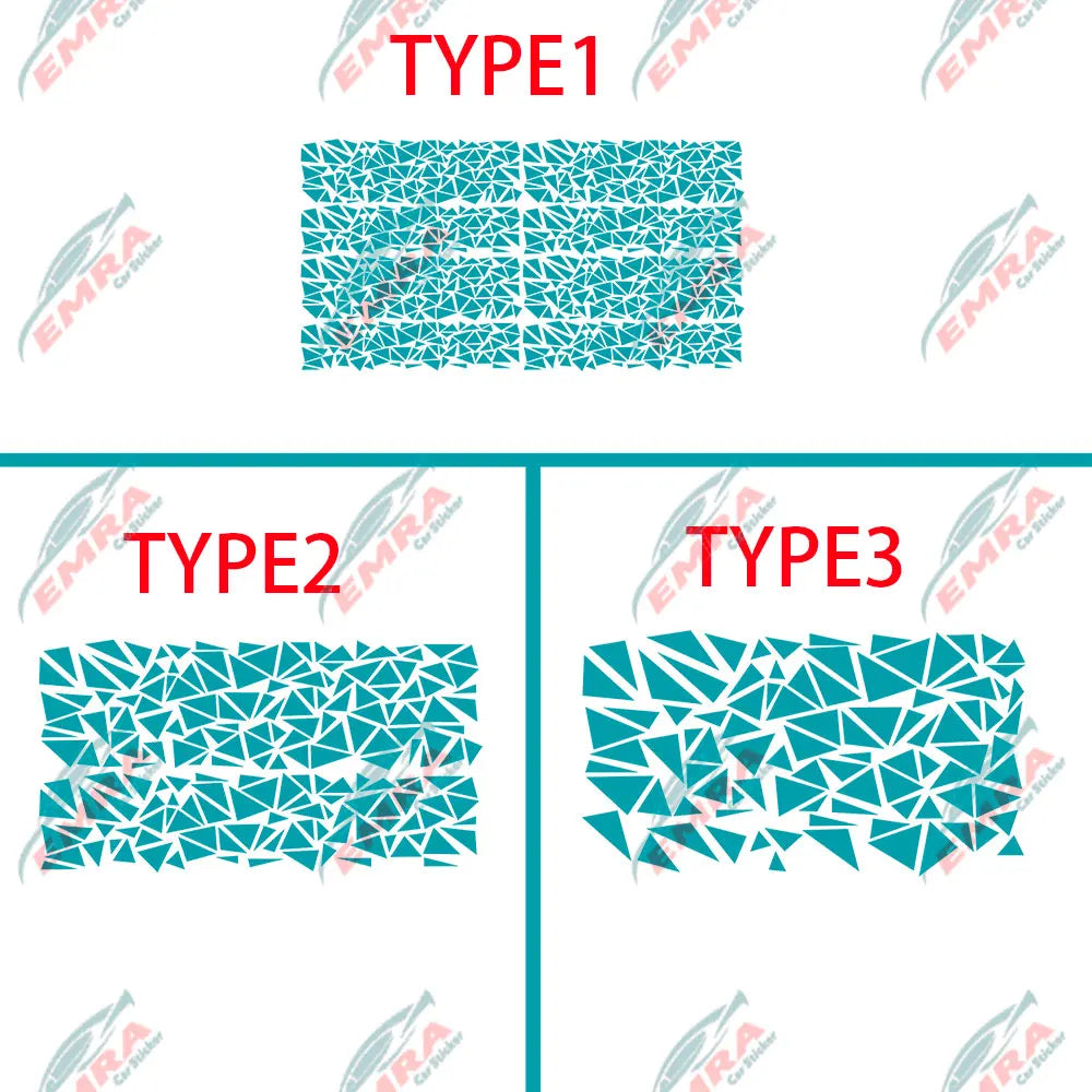 Angular Shape Sticker For Car Motorcycle Sticker Decoration Side Camouflage Kit Wrap Camo Tuning Styling Waterproof Vinyl Decals
