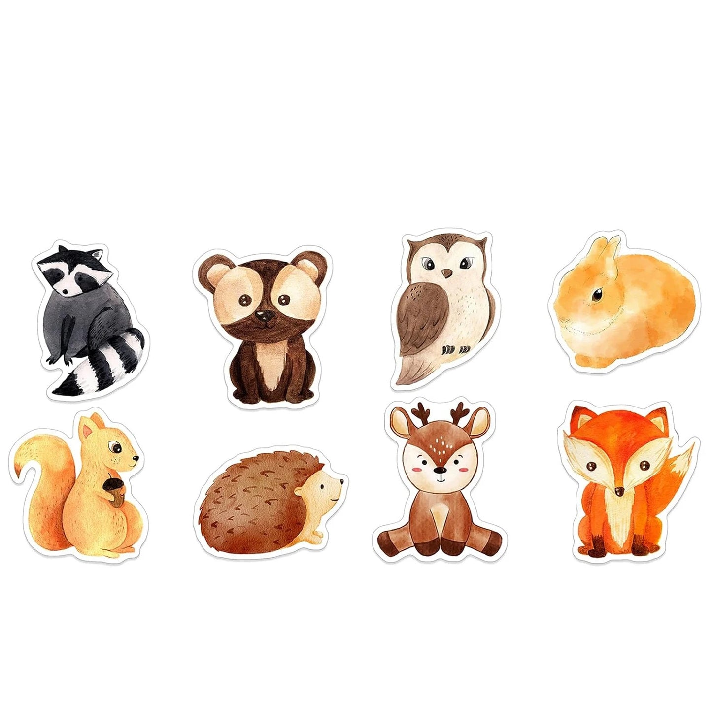 100-500pcs Cute Animals Stickers Reward Stickers For Kids For Students Motivational Gift Decoration Label Stationery Sticker