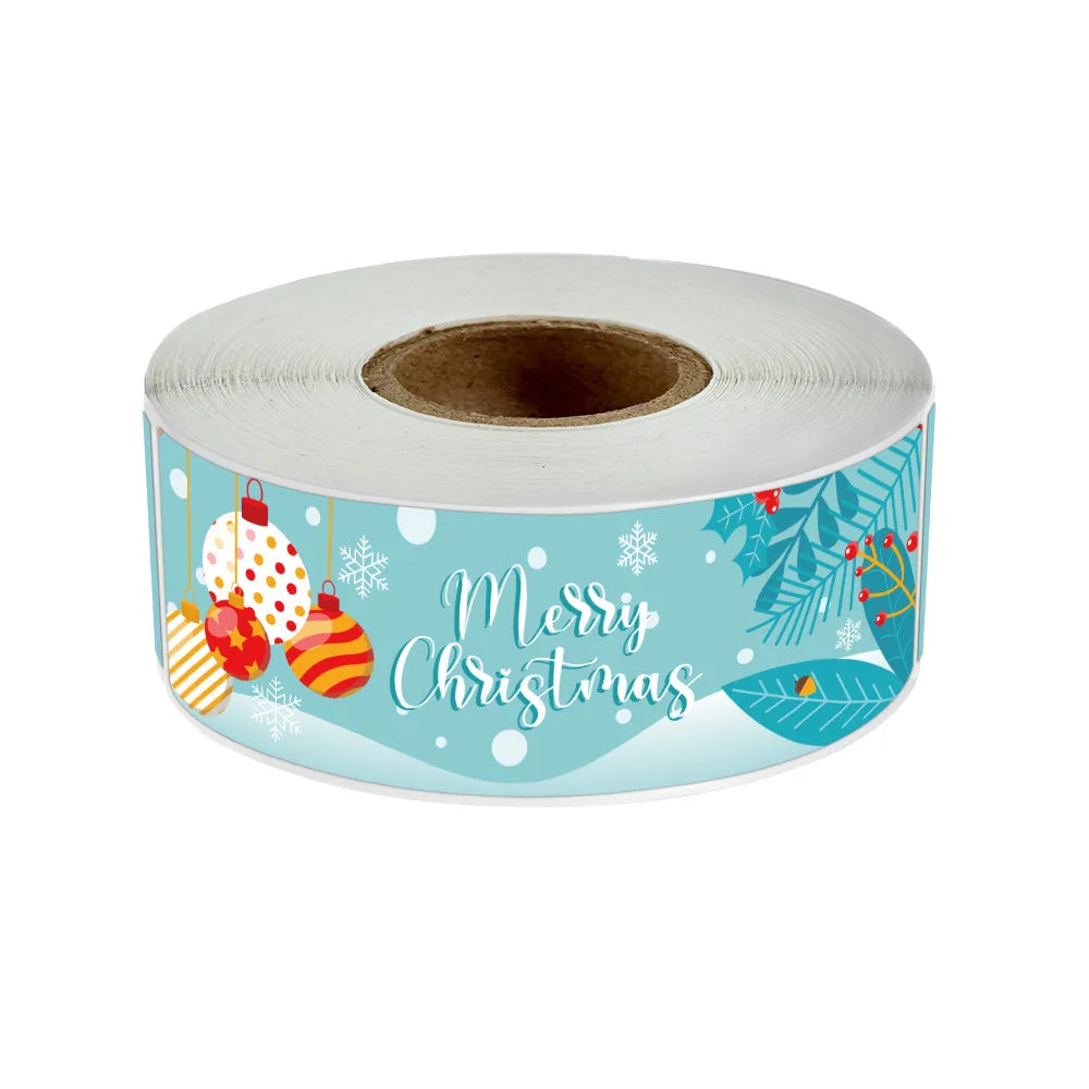 120pcs Christmas Gift Stickers 2022 Sealing Labels