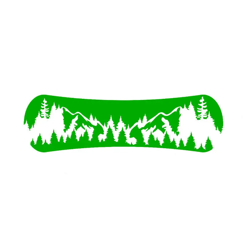 Snowboard Vinyl Decal Sticker for Car, Laptop, Window