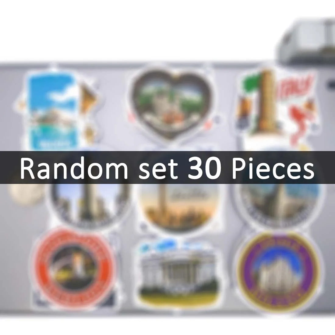 20/30/50Pieces, Travel Stickers, Famous Cityscapes, Places of Interest, Art Graffiti, for DIY Creative Decoration, Funny Sticker