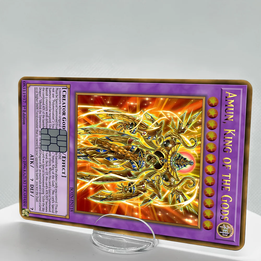 Yu-Gi-Oh Anime Card Skin Stickers Set (4 Pcs)