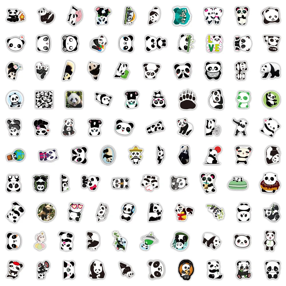 100pcs Animal Cartoon Stickers Waterproof for Kids Toys, Phone, Laptop