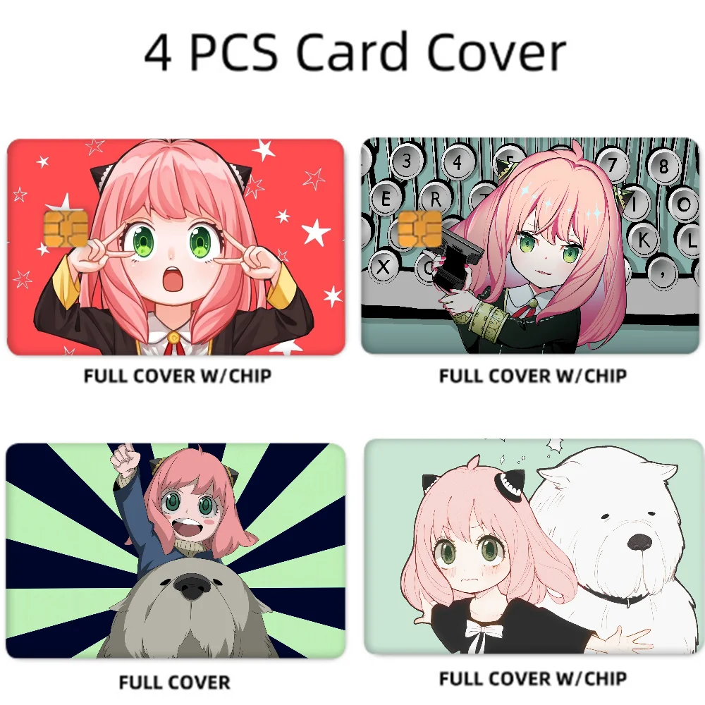 Spy X Family Anime Card Sticker Skin Cover
