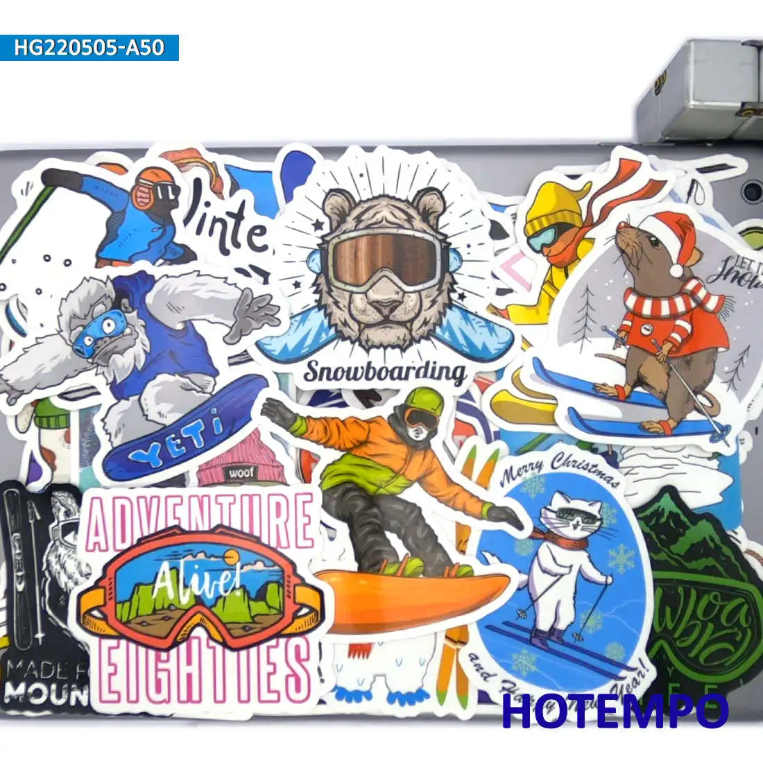 50Pieces World Journey Outdoor Adventure Camping Climbing Hiking Travel Stickers for Car Motorcycle Luggage Phone Laptop Sticker