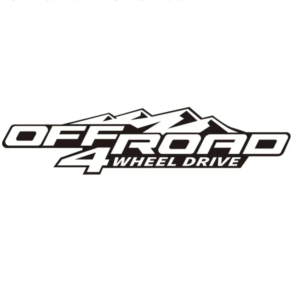 Pickup Side Stickers 4X4 Off Road Decor Decal Auto Accessories Car Sticker