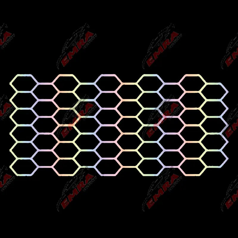 JDM Honeycomb Car Sticker Vinyl Decal Accessory
