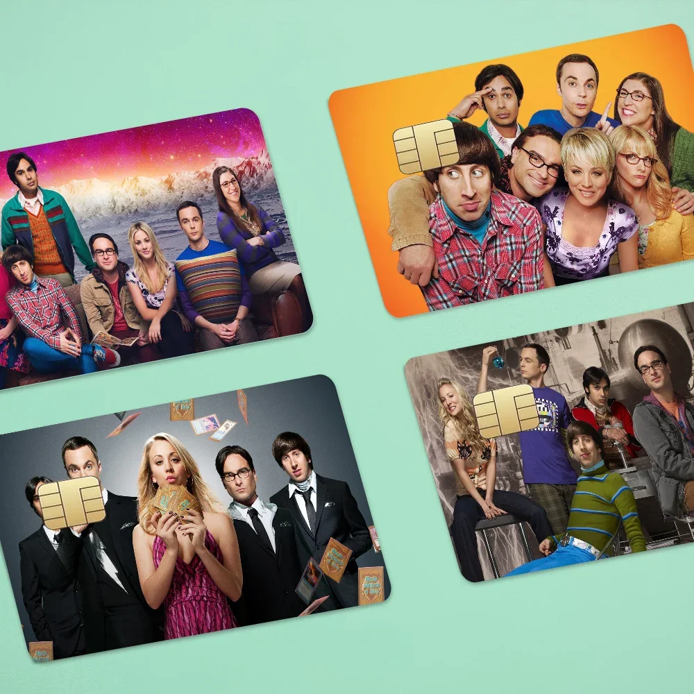 Big Bang Theory Credit Card Waterproof Stickers