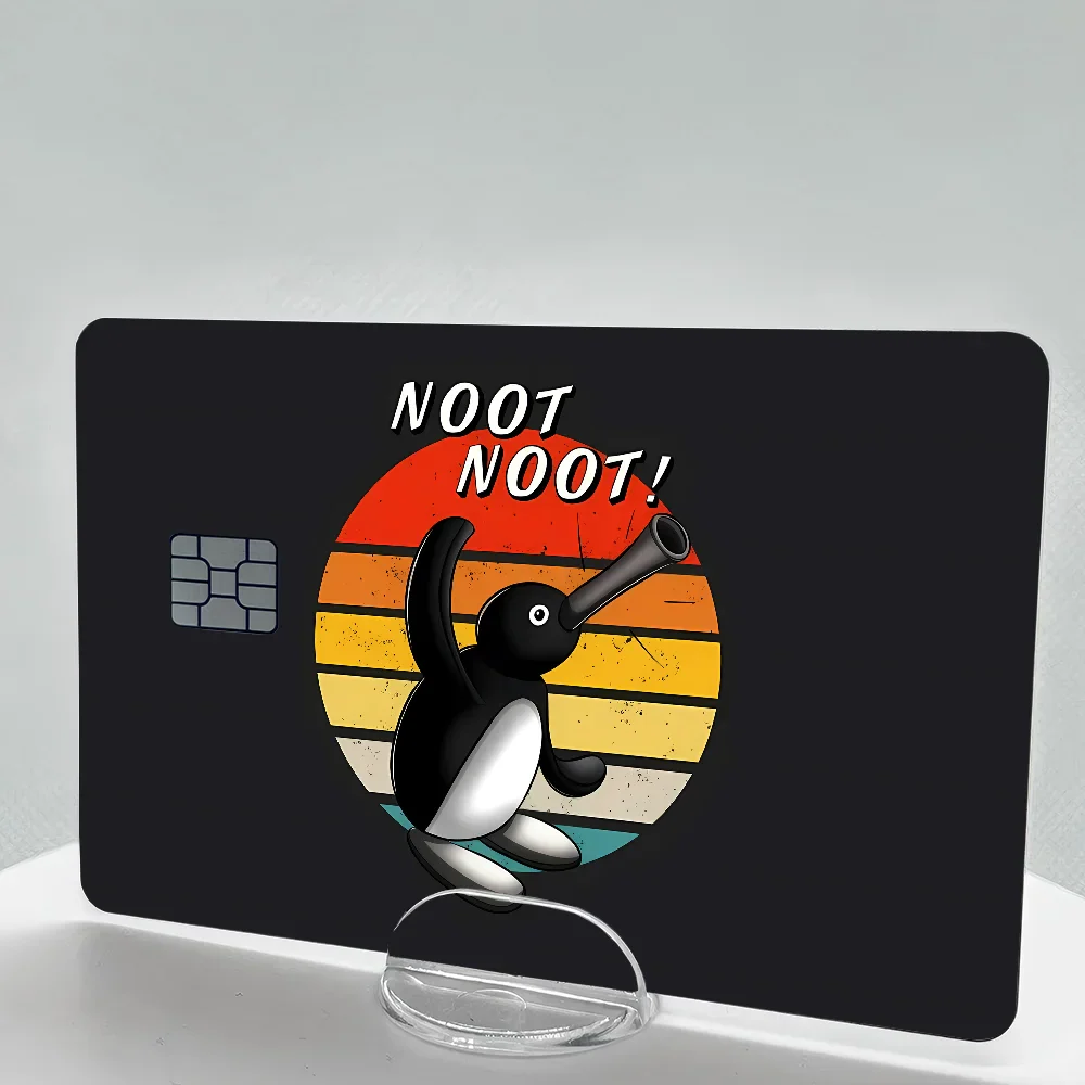 Pingu Anime Card Sticker Set (4 Pcs)