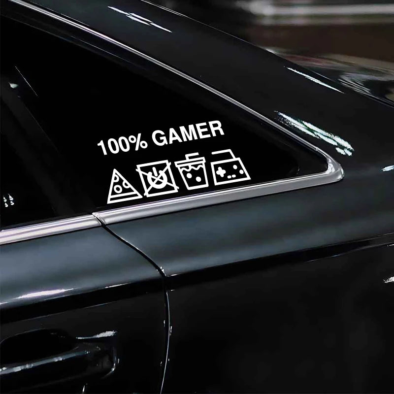 Gamer Stickers: High-Quality Decals for Cars & Laptops