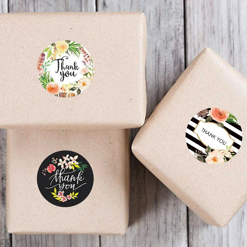 100-500 Pcs Round Cartoon Dinosaur Adhesive Diy Seal Stickers Album Label Decor Stationery Teachers Reward Children with Gifts