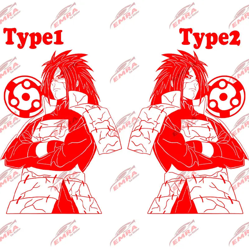 Anime Car Sticker Vinyl Decal Cartoon Hood Accessory