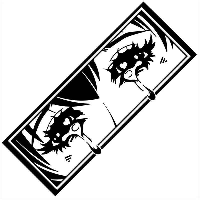 JDM Anime Car Sticker Waterproof Vinyl Decal
