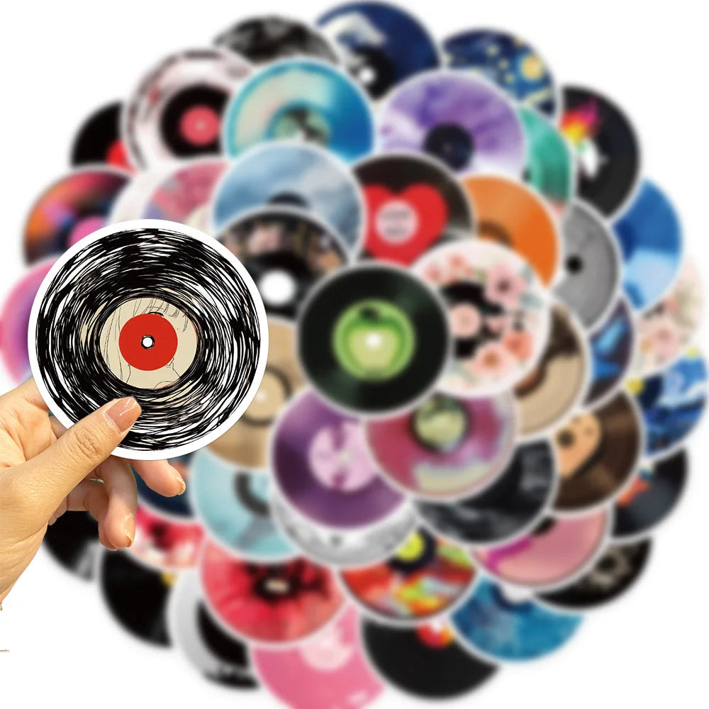 Classic Vinyl Record Sticker Packs
