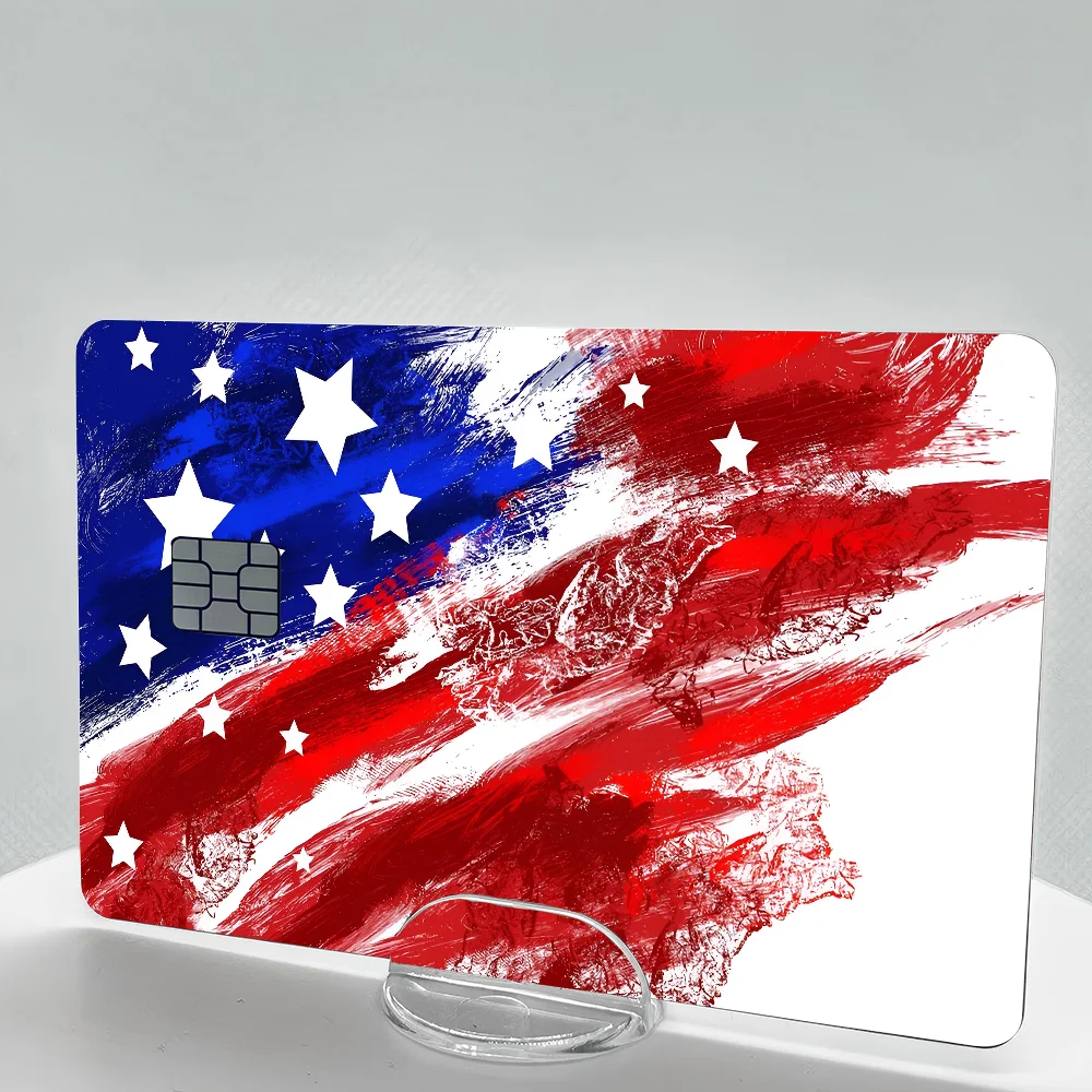 Independence Day Anime Card Sticker Set (4pcs)