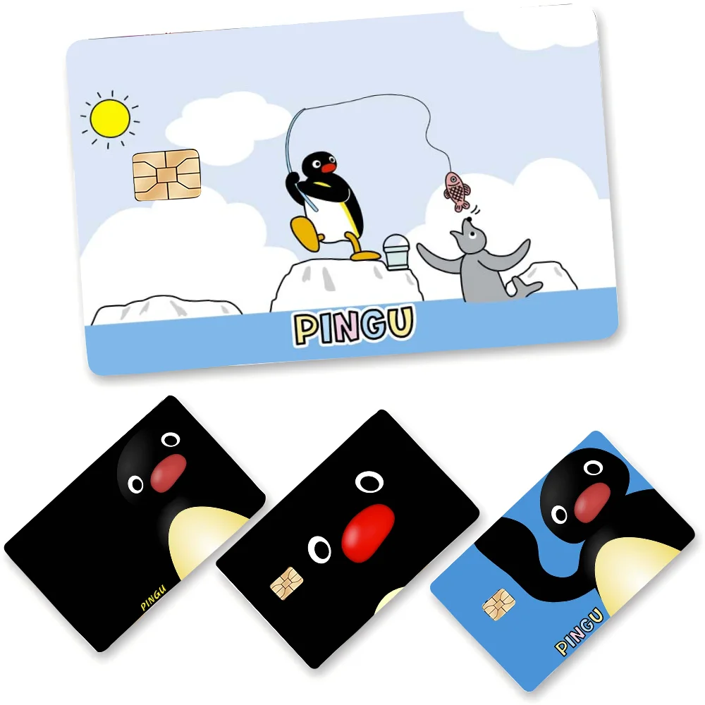P-Pingu Waterproof Credit Card Skin Stickers