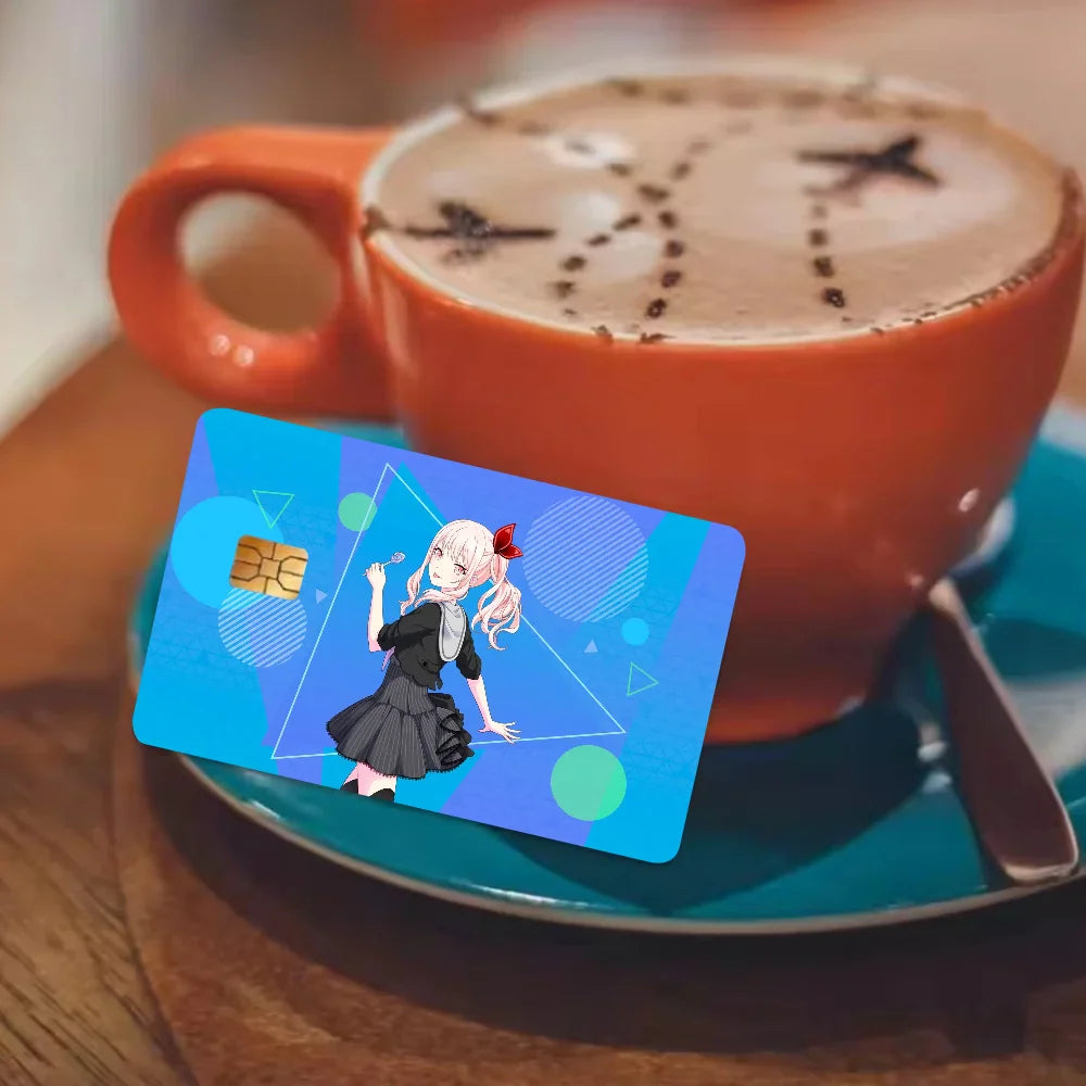 Anime Matte Credit Card Skin Sticker Cover
