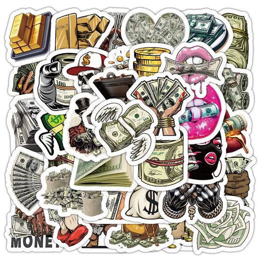 Fun Stickers for Phone, Laptop, Luggage, Skateboard - 10/30/50PCS Decals for Kids