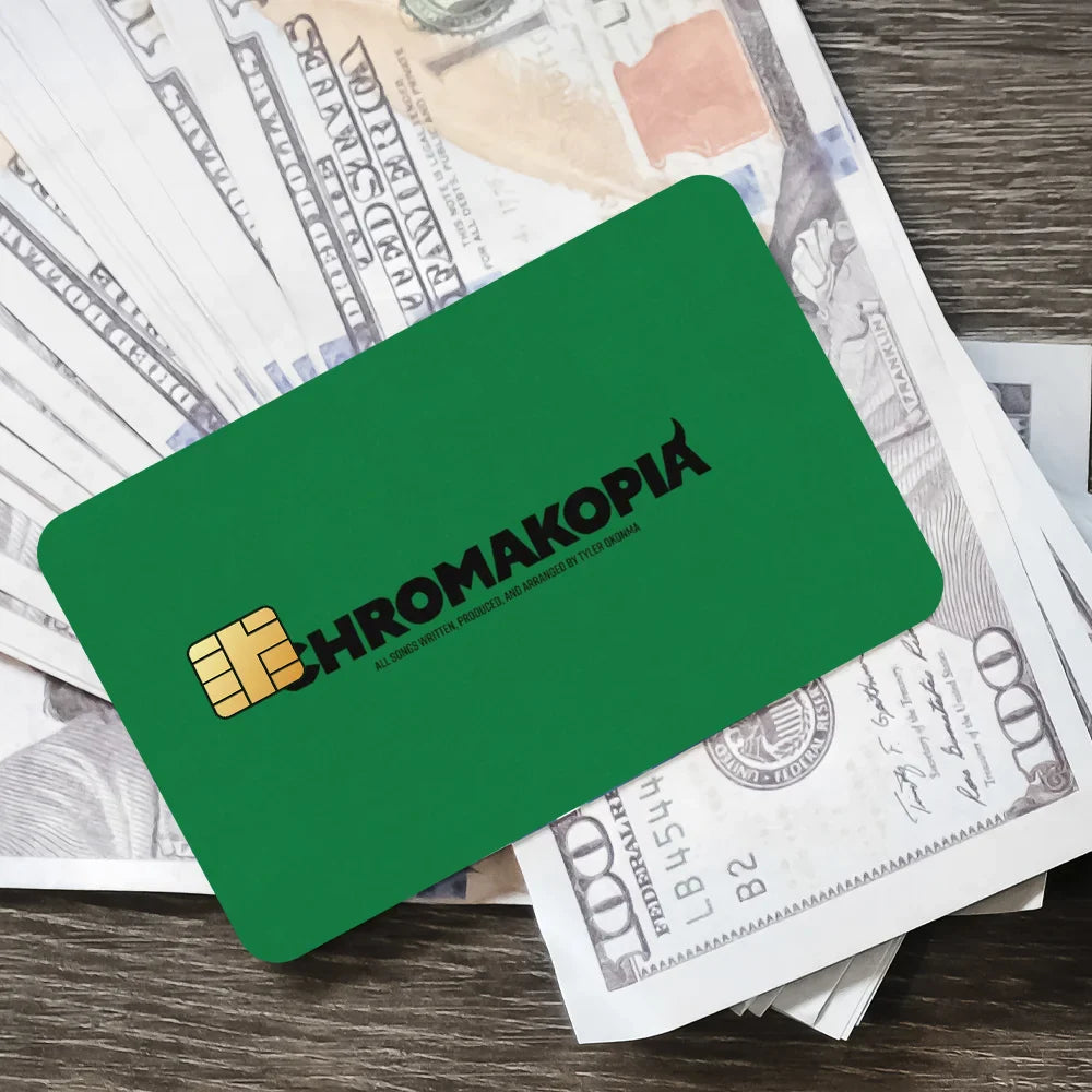 Tyler Creator Credit Card Stickers 4PCS Waterproof