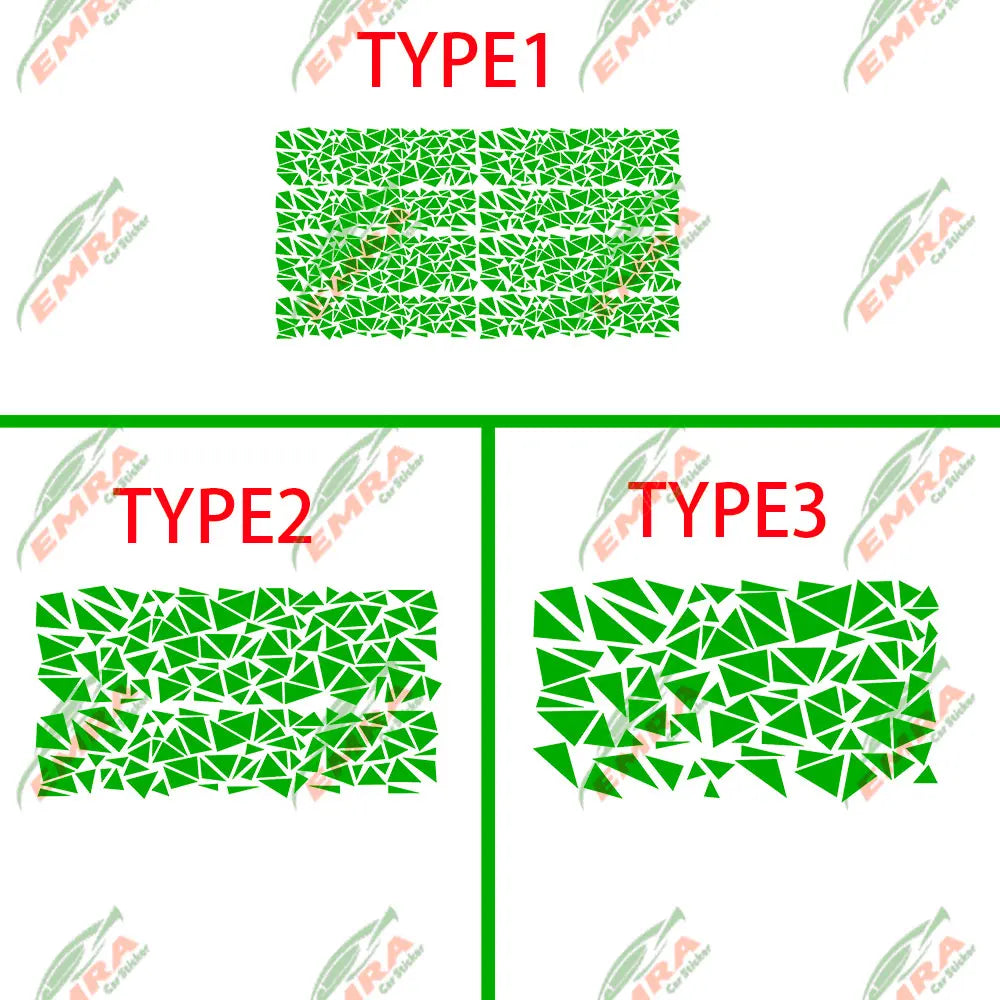 Angular Shape Sticker For Car Motorcycle Sticker Decoration Side Camouflage Kit Wrap Camo Tuning Styling Waterproof Vinyl Decals