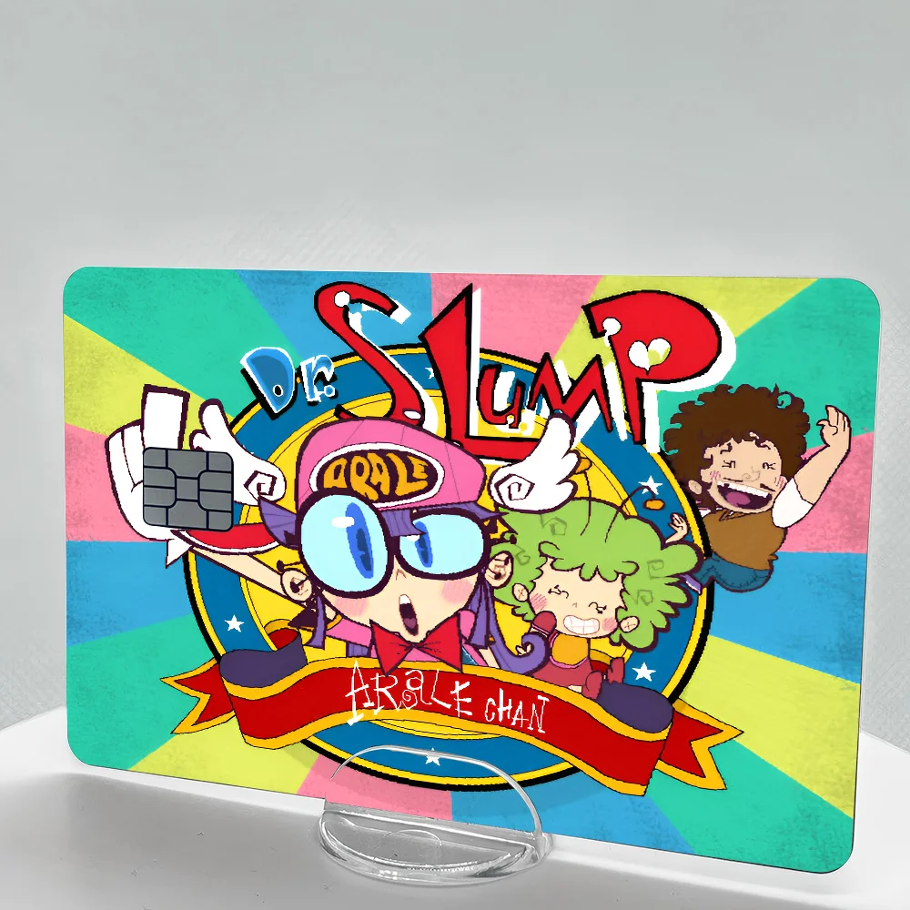 Dr Slump Anime Card Skin Stickers Set (4pcs)
