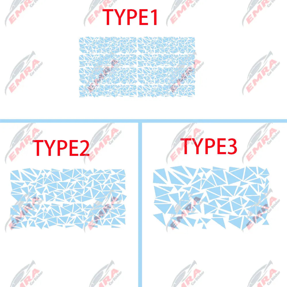 Angular Shape Sticker For Car Motorcycle Sticker Decoration Side Camouflage Kit Wrap Camo Tuning Styling Waterproof Vinyl Decals