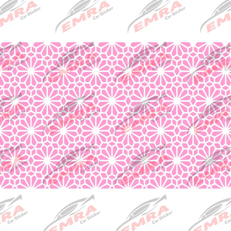 Waterproof Floral Car Window Decal Sticker